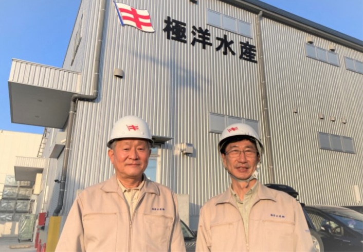 CEO Hiroyuki Aoki,　President Yasuyuki Sobajima